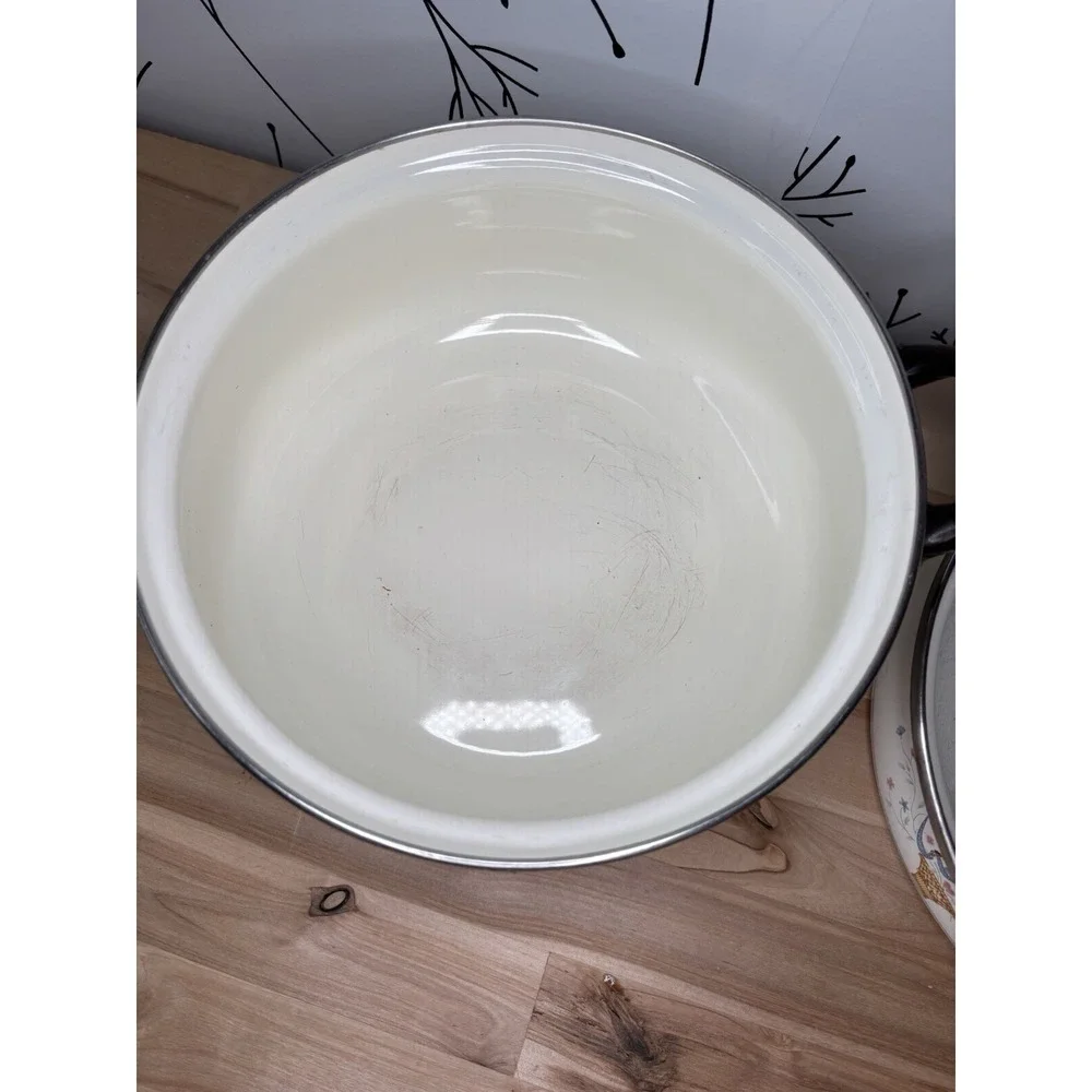 VTG Enamel Floral 8.75